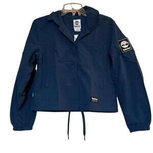 Timberland Windbreaker Blue- Size XS, S/P